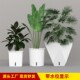 办公室吸水钵酒店大号储水盆商场绿植懒盆家居摆设塑料箱