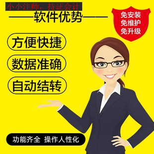 会计手工做账报表财务软件 l财务报表表格 记账凭证自动结转