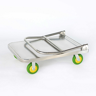 推车平板手推车搬运车拖车折叠拉货车静音小推车拉货载重