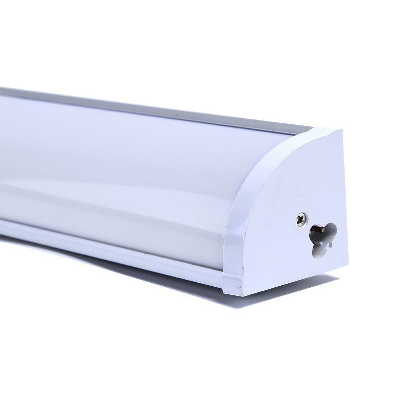 led灯管墙角直角灯长条家用光管一体化t日光灯支架全角灯带罩