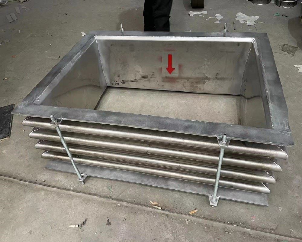 金属 非金属方形矩形补偿器蓬胀节伸缩节风道烟道煤管道图片