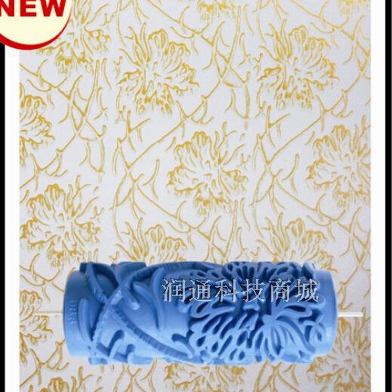 寸欧式墙艺壁纸漆滚筒刷墙工具墙纸滚模具质感硅藻泥墙漆 热卖,五金/工具,滚筒刷,淘宝优惠券,粉丝福利购,淘宝优惠卷