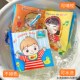 宝宝立体布书 婴幼儿早教撕烂刷牙五官躲猫猫响纸岁咬