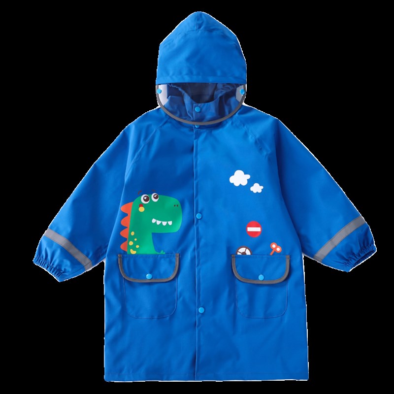 儿童雨衣男童女童小学生雨披带书包位上学专用中大童小孩男孩女孩