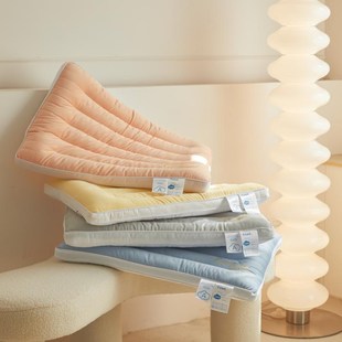 低枕矮枕家用护颈椎助睡眠学生宿舍整头一对拍2个 枕芯单人一只装