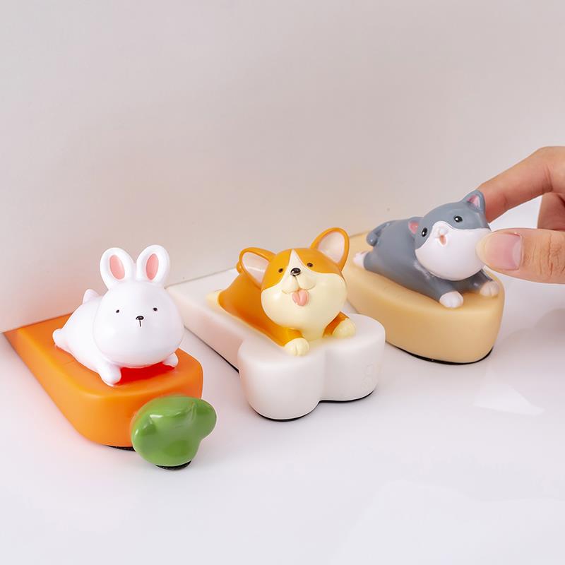 创意门挡防撞门塞顶门阻门器门档门阻个性可爱抵门器门楔子挡门器