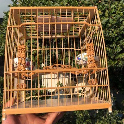 南京侯氏绣眼笼团云门亮笼,也是养笼,配件齐全,如图配件