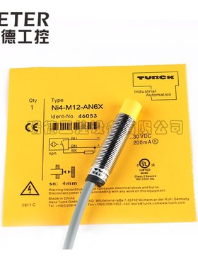 图尔克BI2U NI4 5-M12-AN6X AP D RN VN G12K-VP4X-H1141接近开关