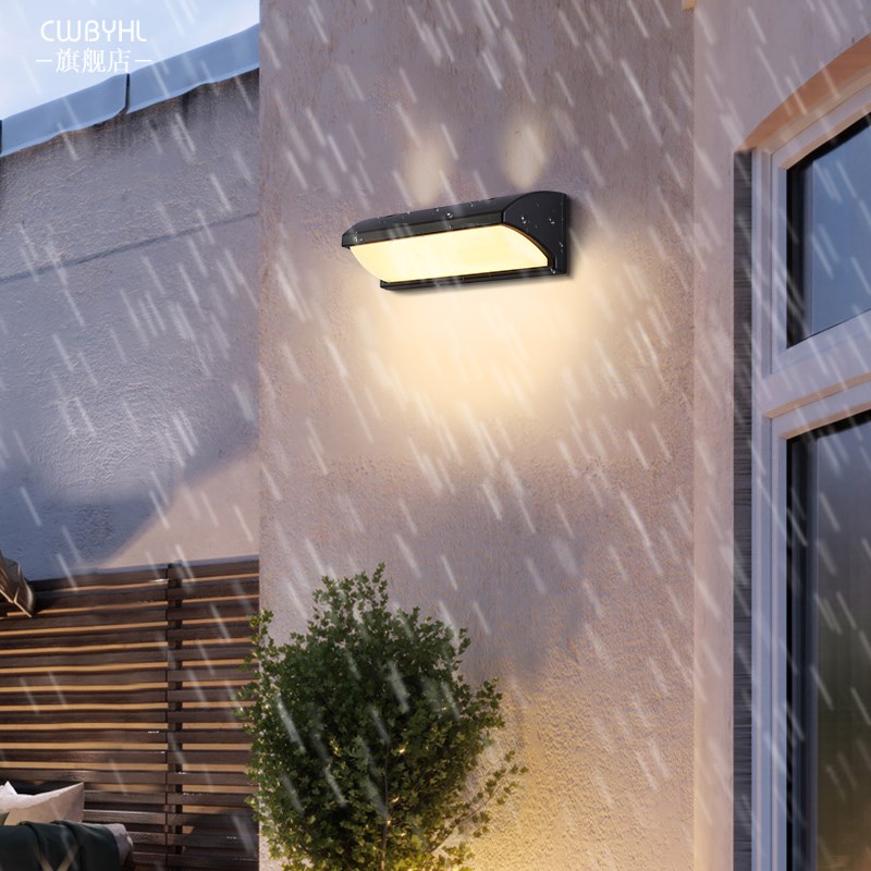 户外壁灯防水门头灯阳台led壁挂灯外庭院墙围墙角露台门口入户灯