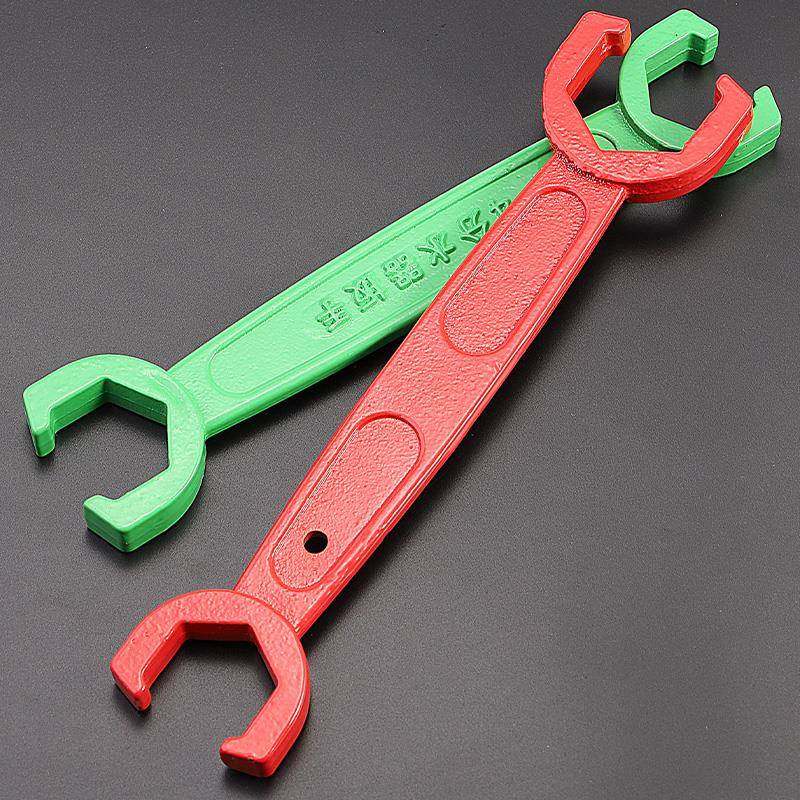 地暖分水器专用扳手 4分6分地热拆卸工具2829开口双单头呆扳手管