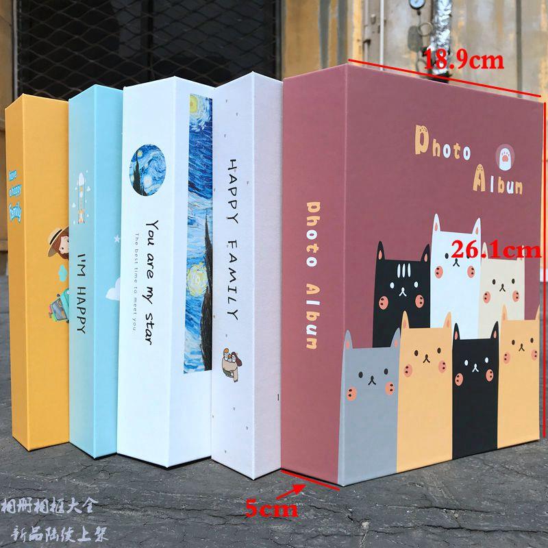 无盒家庭相簿4D/大6寸相簿插页式相簿宝宝200张相簿相簿影集