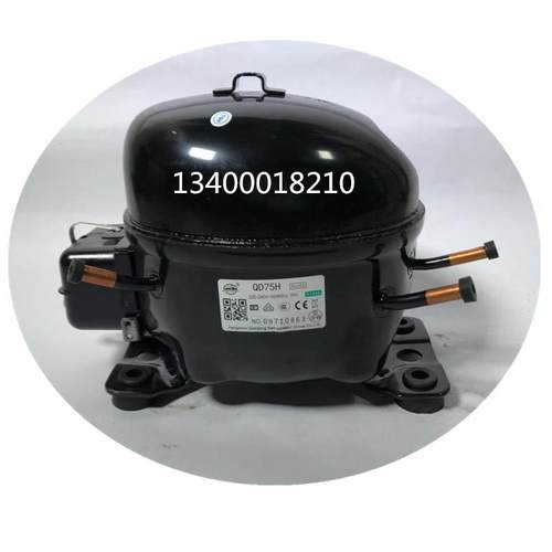 热卖冰箱压缩机R600A制冷配件新万盛Qd65Y-153Y冷冻柜冷冻柜R134A