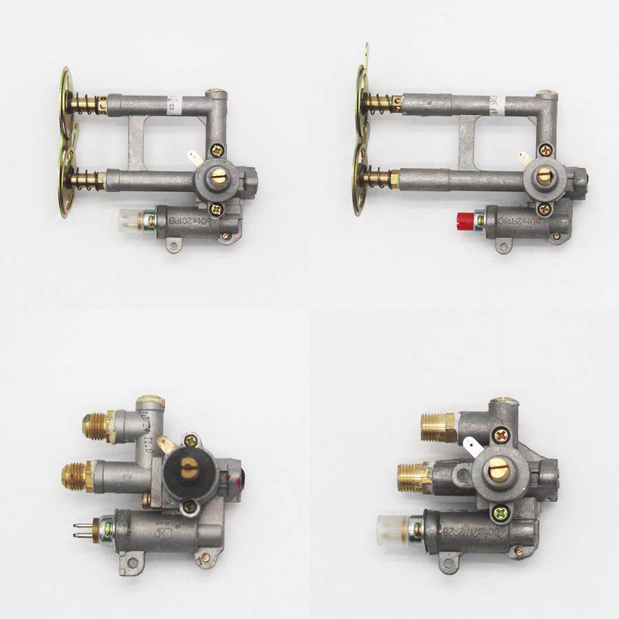 嵌入式燃气灶配件 阀体总成开关 马鞍口点火开关 带喷嘴熄火保护