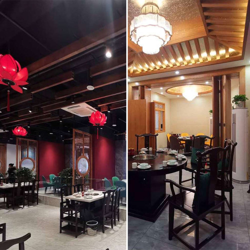 中式镂空板木雕实木格仿古门窗雕隔断屏风实木推拉门