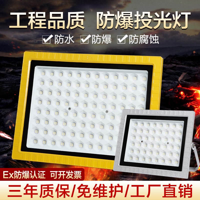 LED应急防爆灯加油站仓库车间化工厂防腐防水12v24v36v低压防爆灯