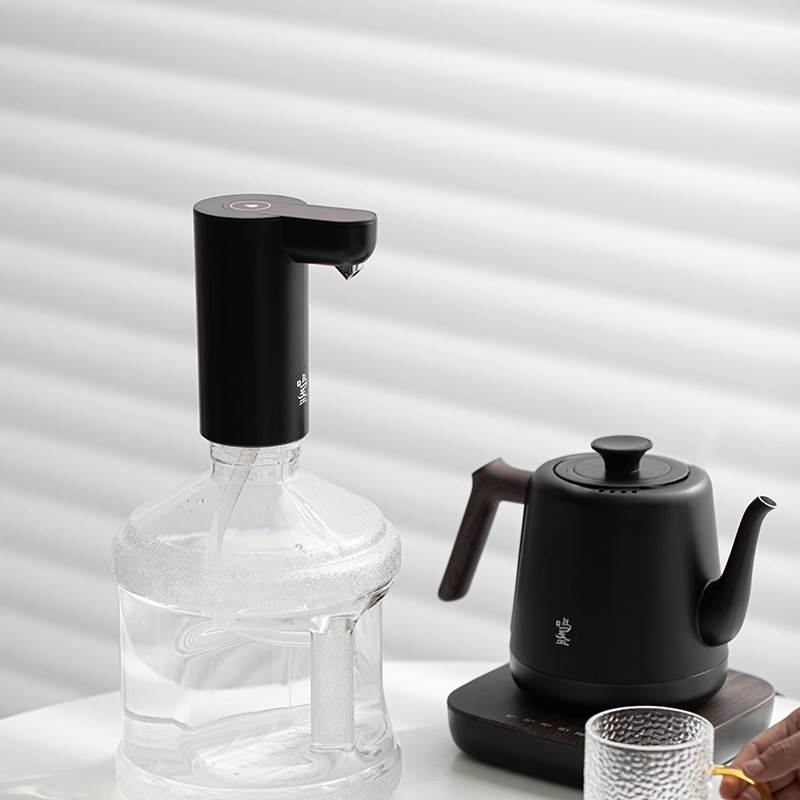 鸣盏家用桶装水抽水器无线电动自动上水器纯净水桶饮水机小吸水泵