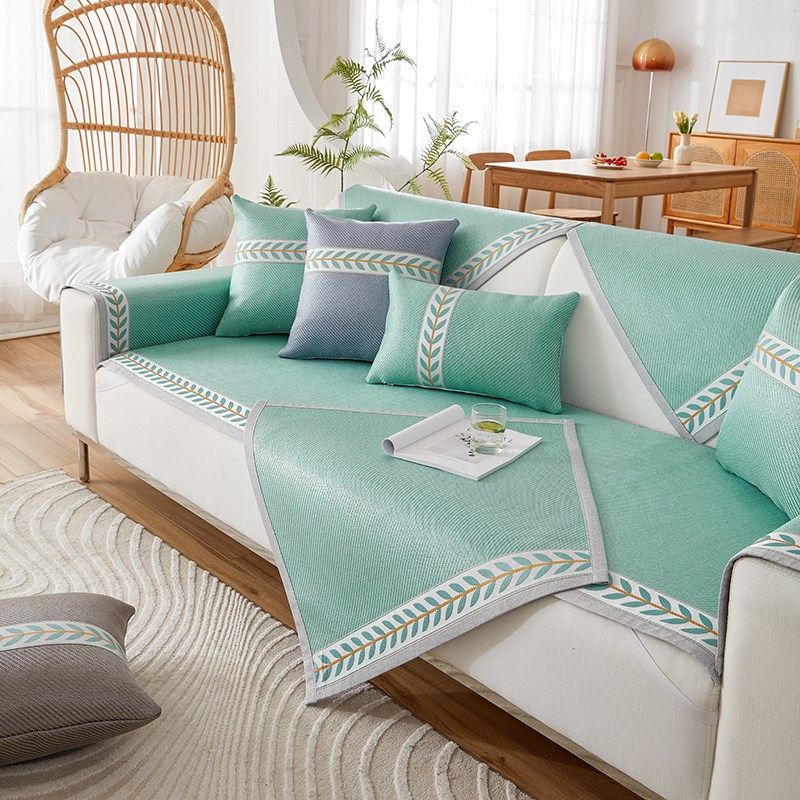 艾草藤席沙发垫新款夏季凉席坐垫防滑沙发罩座垫冰凉垫,居家布艺,沙发垫,淘宝优惠券,粉丝福利购,淘宝优惠卷
