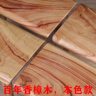香樟实木小家用客厅小板凳老式小矮凳结实耐用小木凳复古方凳