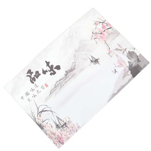 厨艺垫纸创意书法意境菜垫纸吸油纸菜品装饰垫纸盘饰冷菜围边盘饰
