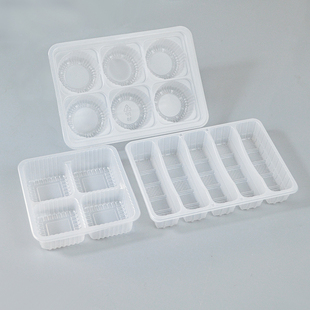 麻薯包装盒一次性点心盒托大福雪媚娘糕团蛋黄酥青团打包托盘