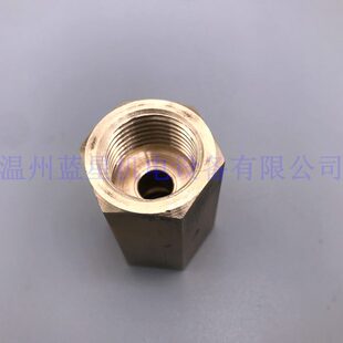 W21.8X1 LH反螺纹 转换铜接头内DIN477 4分 转内螺纹G1