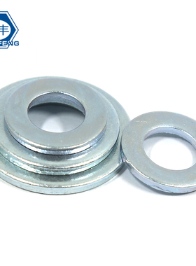 全规格 镀锌白色平垫 国标平垫 平面垫圈 平垫圈 M2-M60