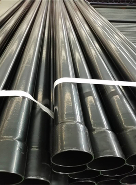 N-HAP热浸塑钢管100涂塑穿线钢管150承插式电缆保护套管175过路管