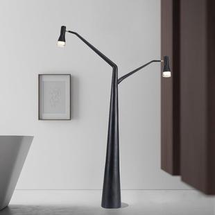 后现代树杈摆件雕塑树脂落地灯售楼部创意客厅北欧轻奢树枝装饰灯