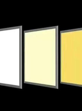 白色银色美规603*603/620*620mm36W40W48W0-10V可控硅调光面板灯