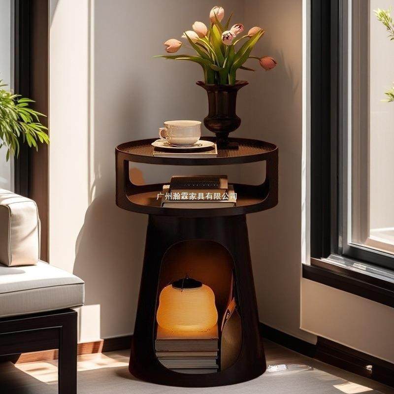 法式复古床头柜铁艺卧室简约床边柜小户型沙发边几创意床头置物架,3C数码配件,USB灯,淘宝优惠券,粉丝福利购,淘宝优惠卷