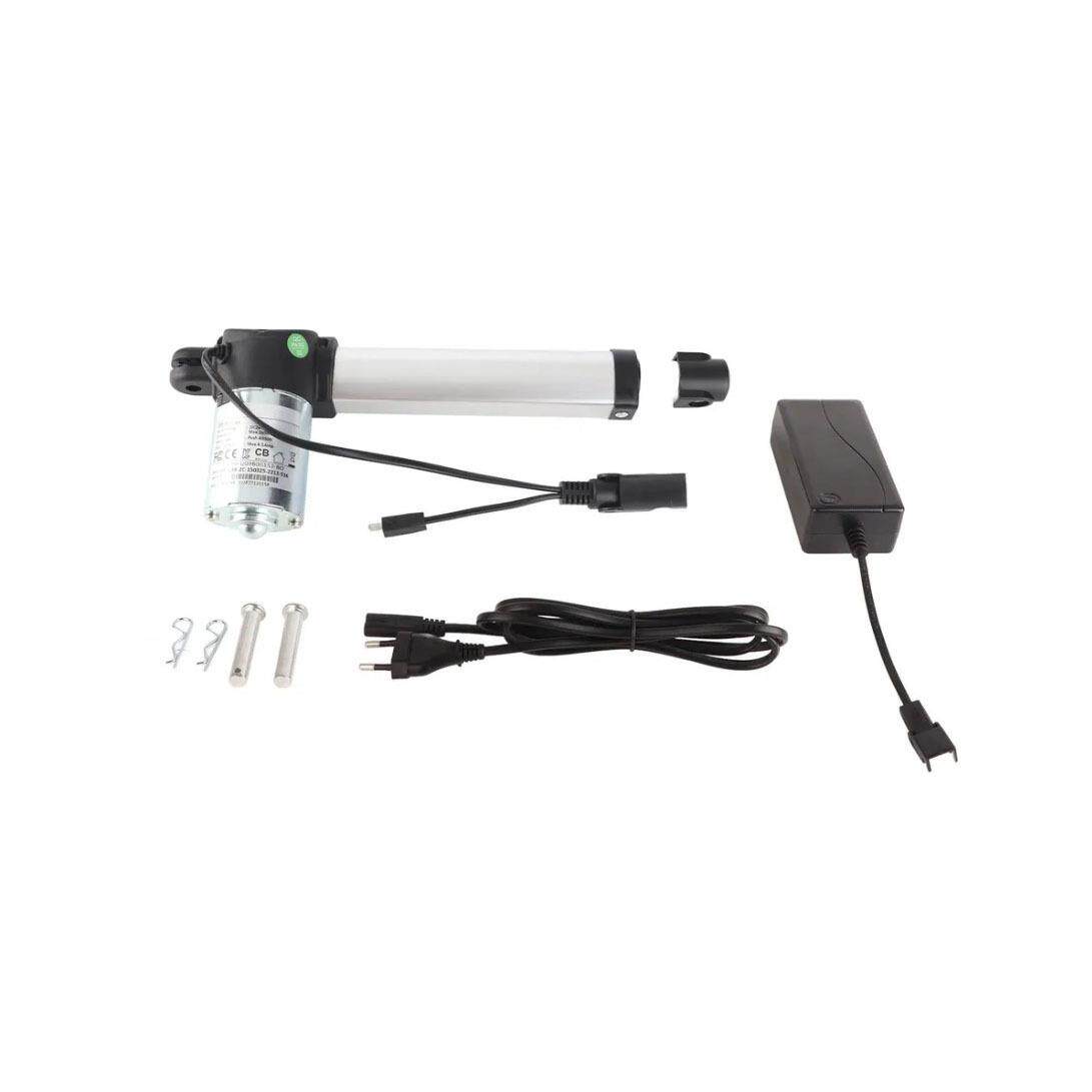 电动大推杆足浴沙发电机电动足疗推杆桑拿躺椅按摩床用升降机