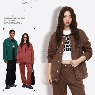 牛仔外套男女高级工装 LA2025新款 复古工装 经典 上衣 春秋潮牌美式