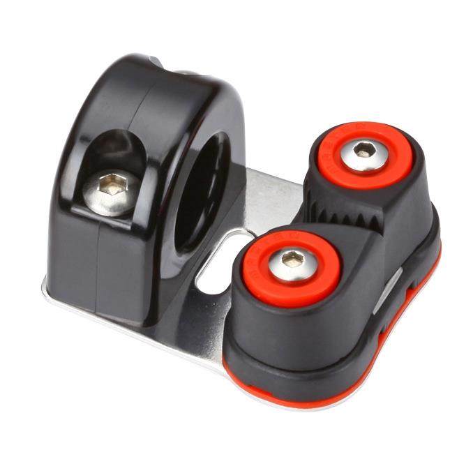 27毫米轮径3-6毫米线径小号塑料夹绳/电眼不锈钢帆船滑轮CB-0602F