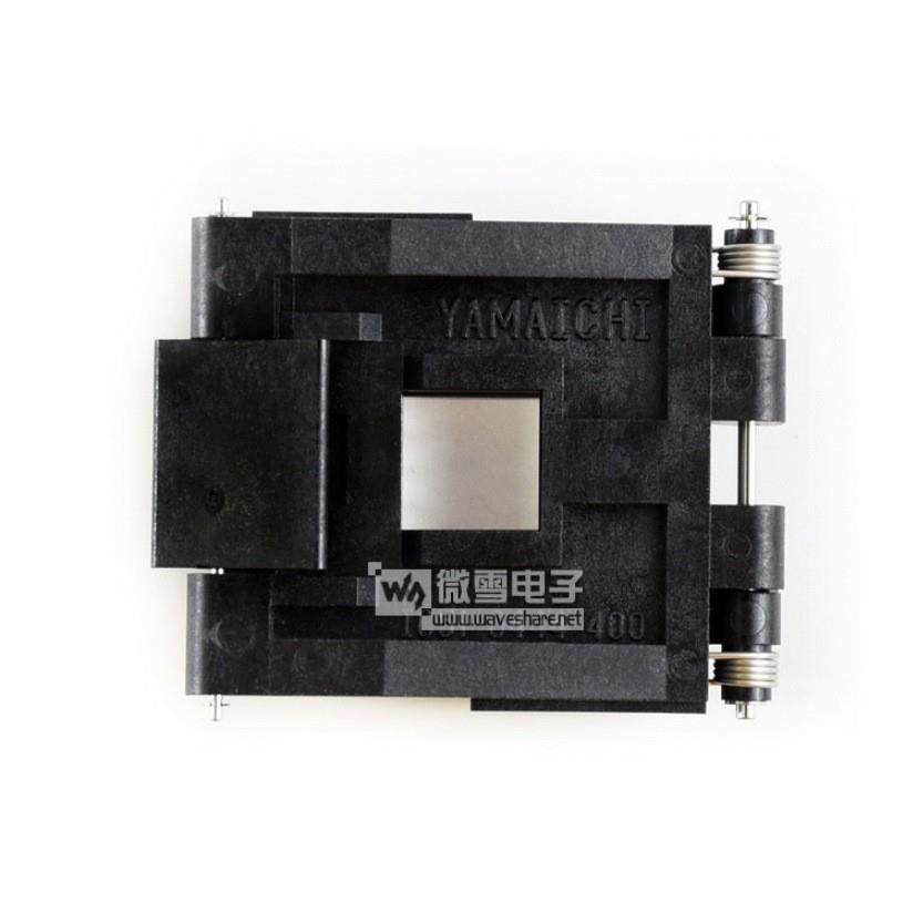 PLCC44引脚间距1.27mm编程座测试座老化座IC芯片进行烧写测试