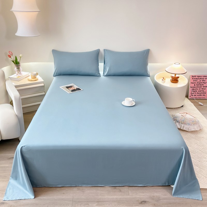 床单单件夏季被单学生宿舍单人儿童1.5m纯水洗棉全被罩三件套双人