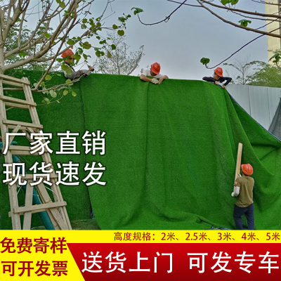 仿真草坪建筑工地草皮围挡草坪市政工程外墙草皮绿化用地垫假草坪
