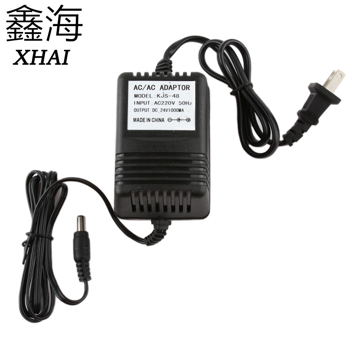 包邮24V1000mA线性直流稳压监控摄像头电源变压器加长AC线1.5米