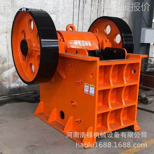 E河卵石颚式破碎机P 时产100鄂破生产线吨 矿500*750山石粗料破机