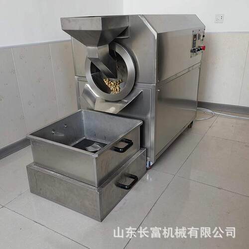 炒货机 HQA商用炒瓜子生炒栗子机器花电磁滚筒全自小型炒 板动栗