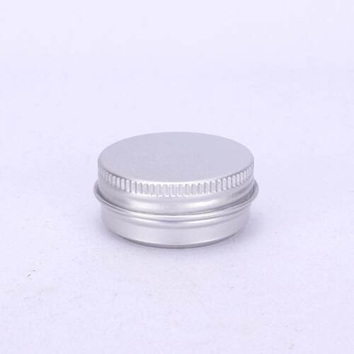 40py18ml铝盒 4*18m0m螺5纹铝盒 紫草膏面霜圆形金1属香膏分装小