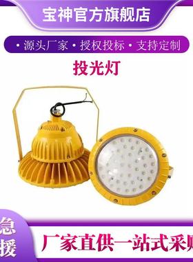 BZD126-70W支架式LED防爆灯50W投光灯煤矿井下用照明灯