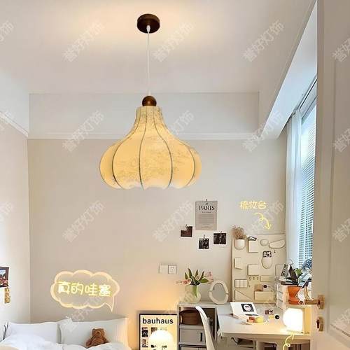 法式复古中古风餐厅文艺术餐饮客厅餐桌吊灯具主卧室服装吧台灯罩