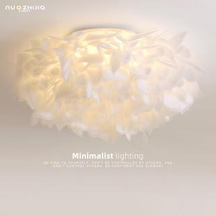 卧室吸顶灯简约现代北欧客厅艺术设计温馨浪漫花瓣房间灯餐厅吊灯