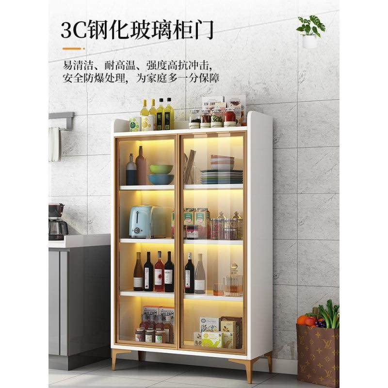 餐边柜现代简约靠墙一体式收纳客厅储物微波家用柜茶水柜轻奢酒柜,3C数码配件,USB灯,淘宝优惠券,粉丝福利购,淘宝优惠卷