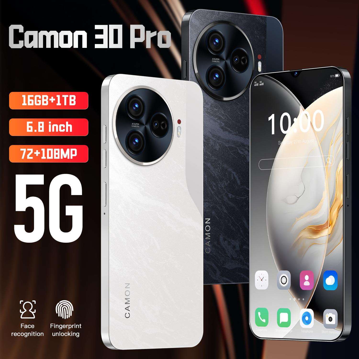 跨境手机Camon30Pro6.8寸incell大屏2+16G一体机外贸安卓机