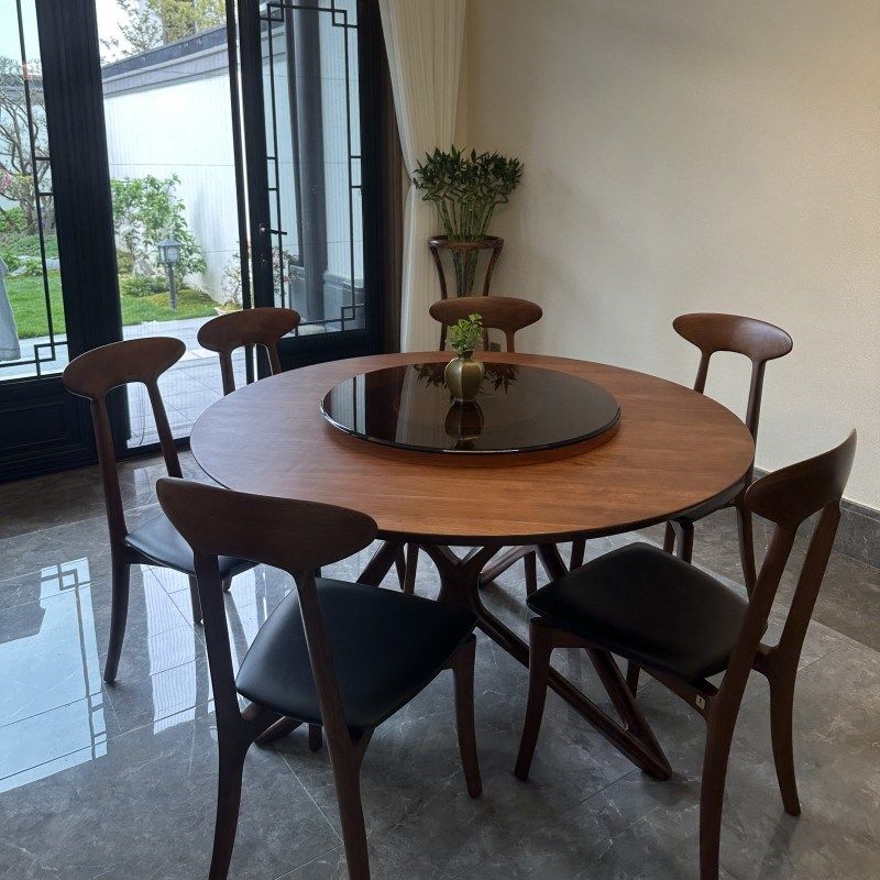 家用茶色咖啡色钢化玻璃餐桌转盘酒店大圆桌轴承玻璃转台芯底座,住宅家具,玻璃餐桌,淘宝优惠券,粉丝福利购,淘宝优惠卷