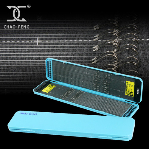 68付白袖罗非竞技袖氟碳线带胶圈绑好成品双钩子线仕挂超锋65CM55