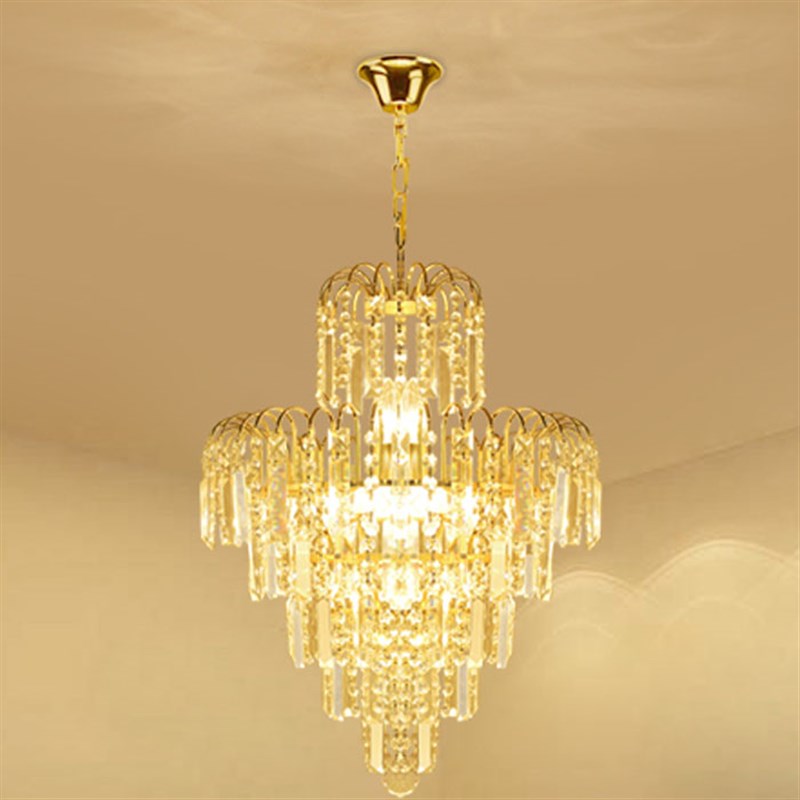 吊灯餐厅客厅圆形卧室阳台灯玄关楼梯灯LED吧台欧式个性水晶小灯