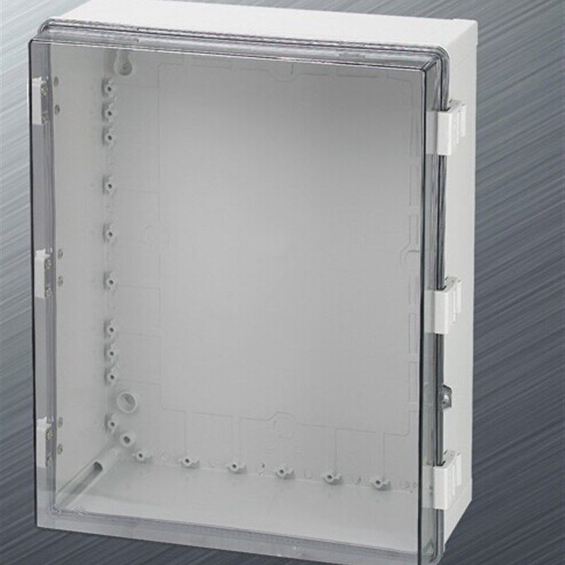 500*400*200PC防水配电箱搭扣塑料防水箱电气密封盒大透明控制箱
