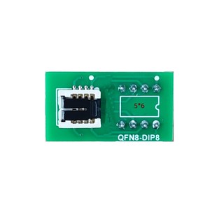 WSON8 MLF8 6烧录座 DFN8芯片DIP8翻盖6 双QFN8测试座多功能